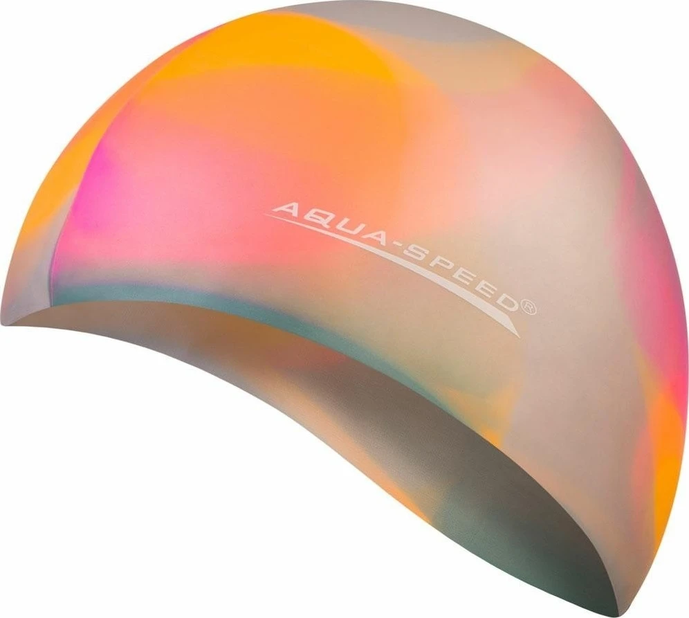 Plaukimo kepuraitė Aqua-Speed Bunt tęczowy kol. 50