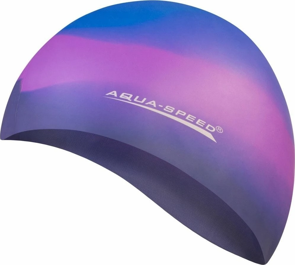 Plaukimo kepuraitė Aqua-Speed Bunt tęczowy kol. 71