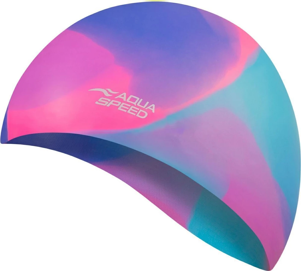 Plaukimo kepuraitė Aqua-Speed Bunt tęczowy kol. 45