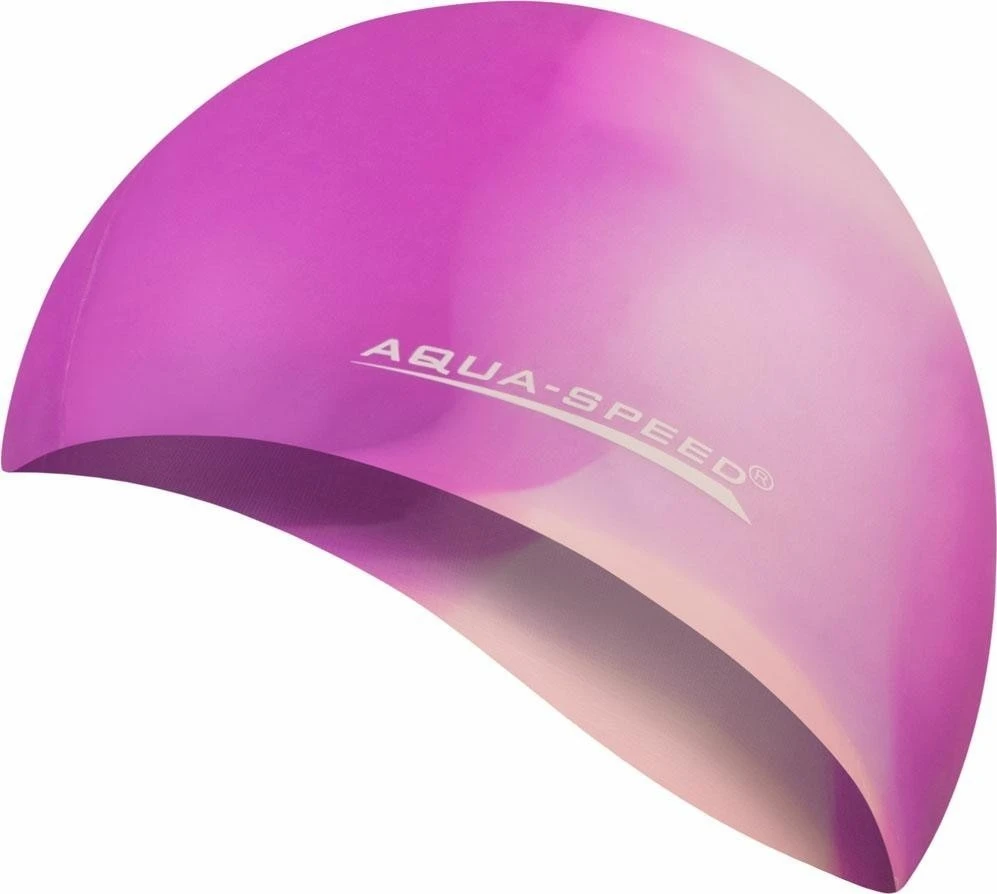 Plaukimo kepuraitė Aqua-Speed Bunt tęczowy kol.65