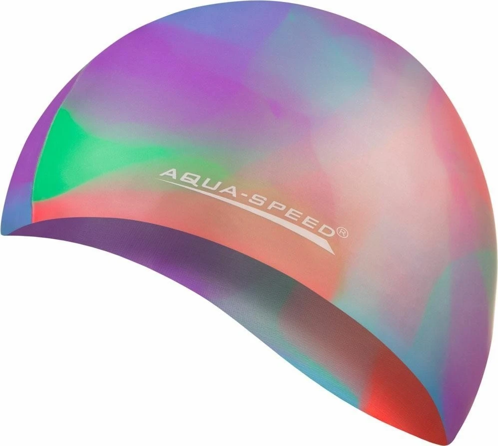 Plaukimo kepuraitė Aqua-Speed Bunt tęczowy kol. 51