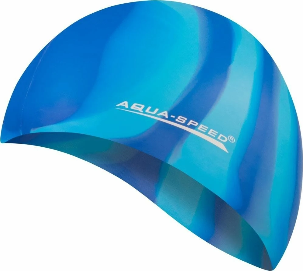 Plaukimo kepuraitė Aqua-Speed Bunt tęczowy kol. 64
