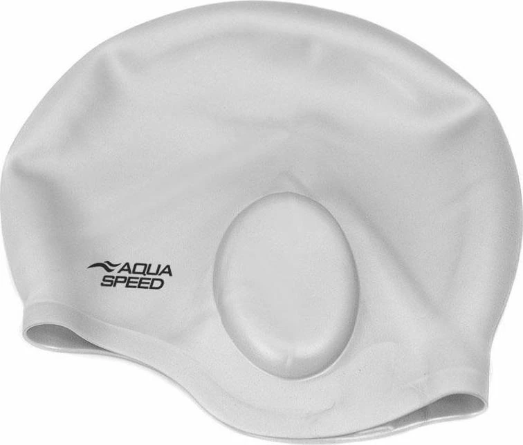 Kepuraitė Aqua-speed Ear Cap 128 sidabrinė 26