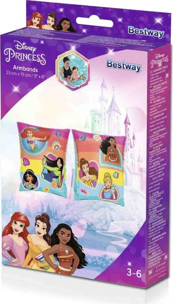 Aqua Speed Plaukimo rankovės Bestway Princess, 3-6 metų