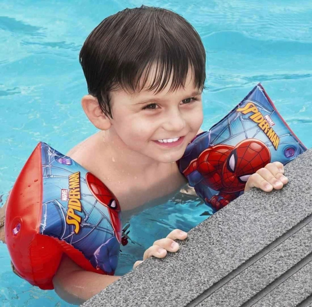 BESTWAY plaukimo rankovės Spiderman 23x15cm, 98001