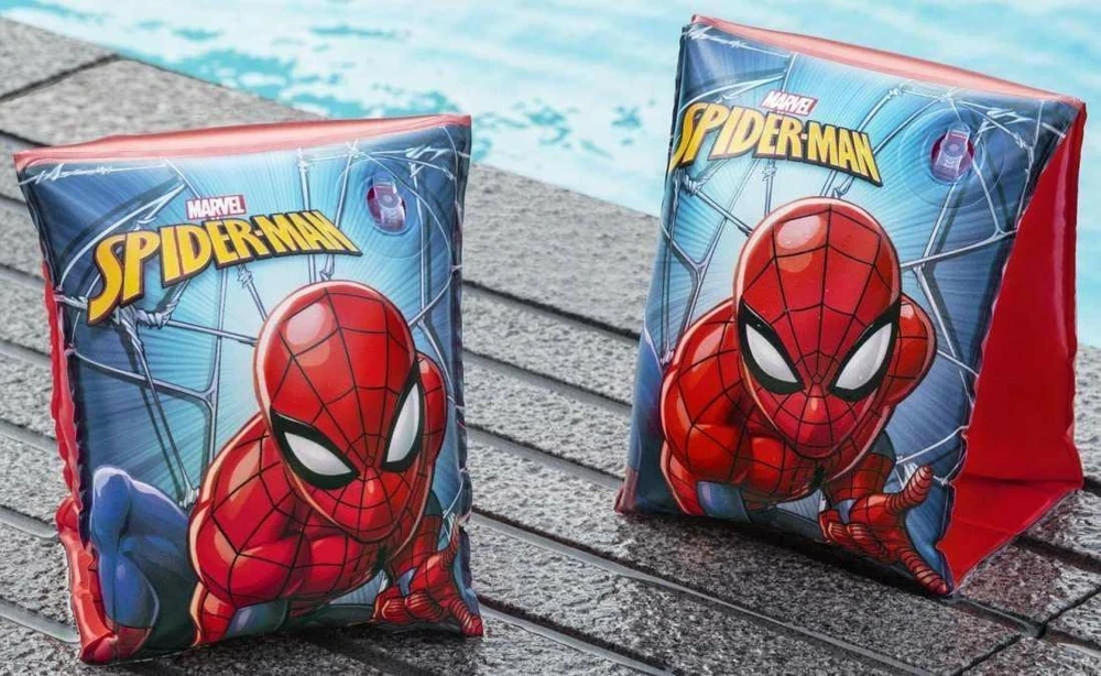 BESTWAY plaukimo rankovės Spiderman 23x15cm, 98001