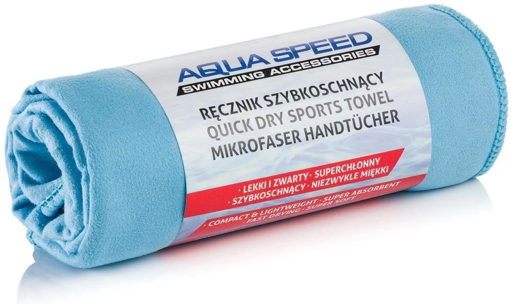 Aqua Speed Rankšluostis Dry Flat 200g, 50x100, spalvotas. 02