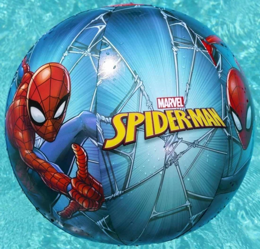 Bestway Pripučiamas paplūdimio rutulys 51 cm Spiderman