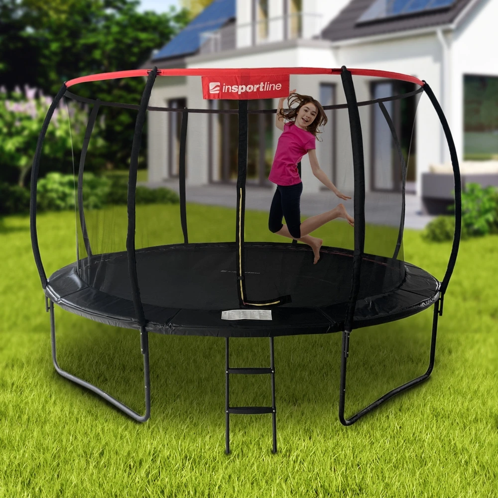 Batuto šokinėjimo paklotas inSPORTline Flea PRO, 366 cm