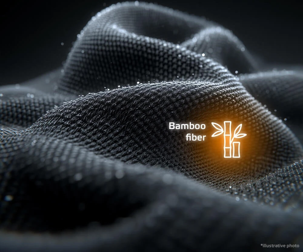 Atsparus vandeniui Bamboo Ankle Socks inSPORTline Pantris AG+ Antibacterial