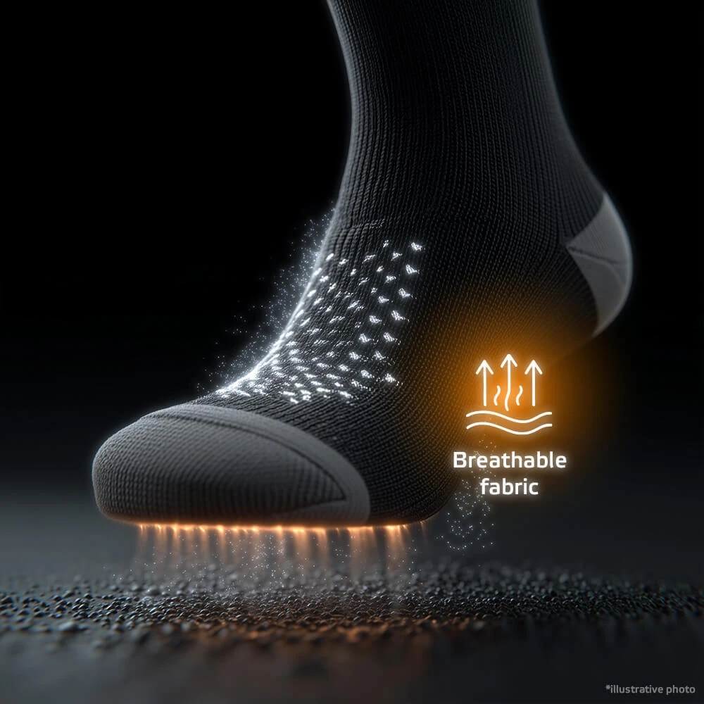 Atsparus vandeniui Bamboo Socks inSPORTline Pantana AG+ Antibacterial