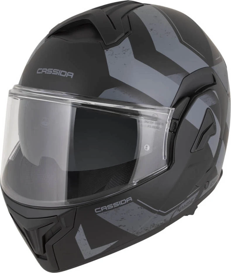 Atverčiamas motociklo šalmas Cassida MultiFlip Korp P/J
