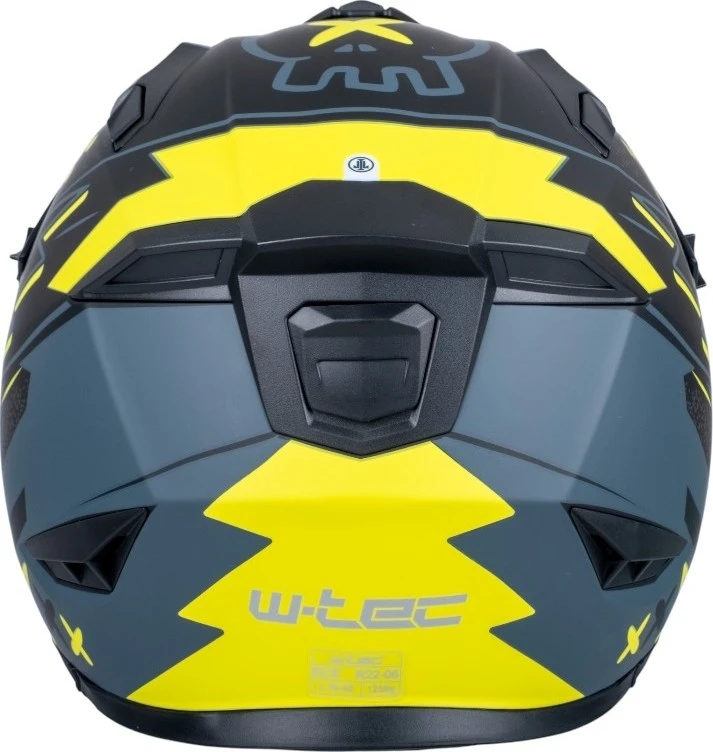 Atverčiamas motociklo šalmas W-TEC Badalone Graphic
