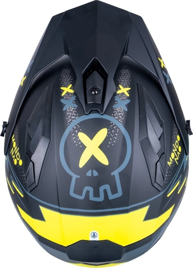Atverčiamas motociklo šalmas W-TEC Badalone Graphic