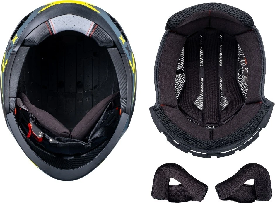 Atverčiamas motociklo šalmas W-TEC Badalone Graphic