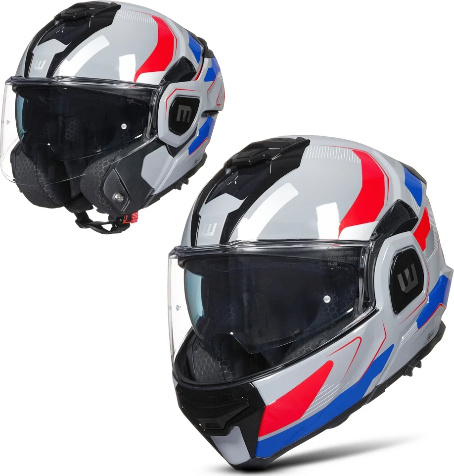 Atverčiamas motociklo šalmas W-TEC Zoroz P/J