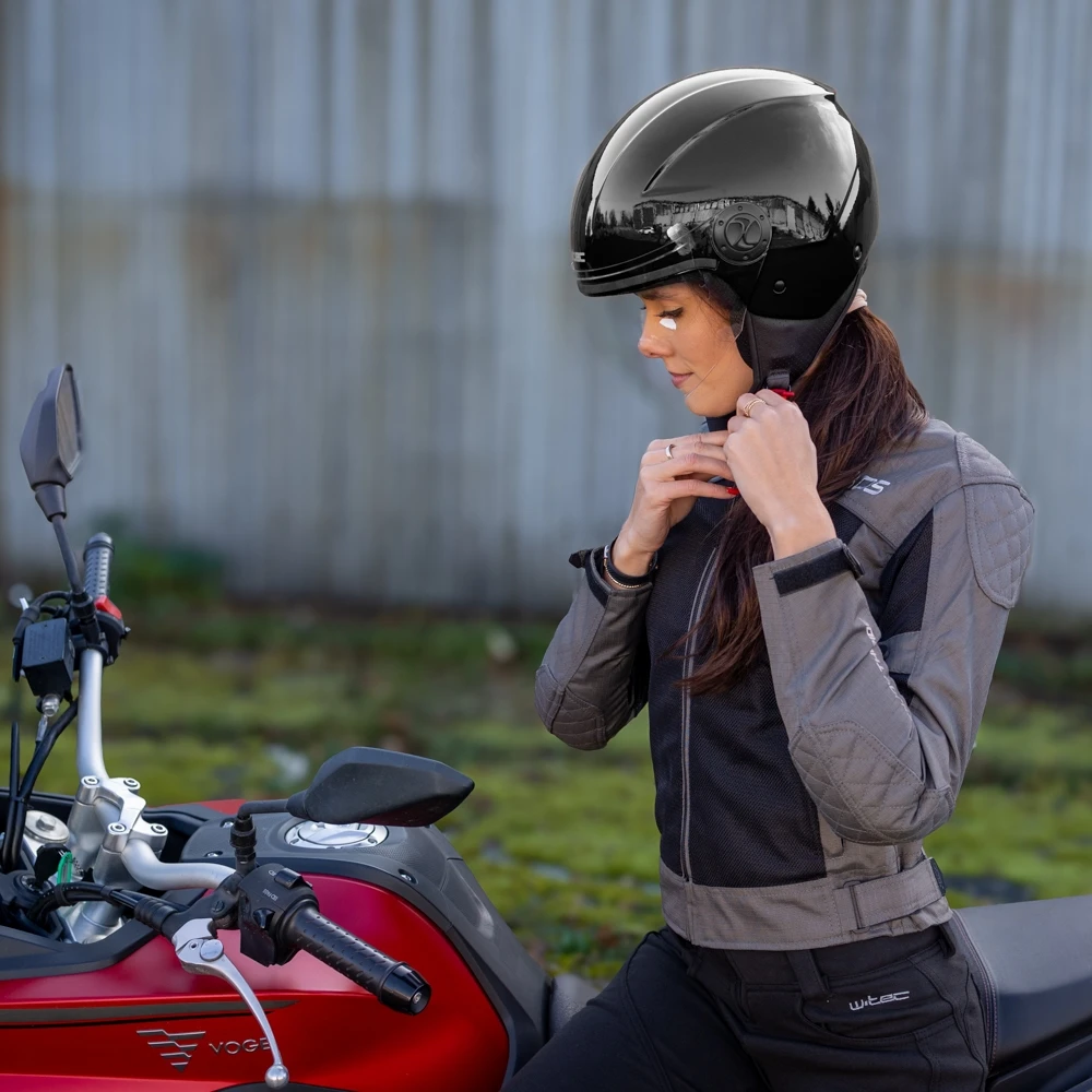 Atviras motociklininko šalmas W-TEC Bareiro