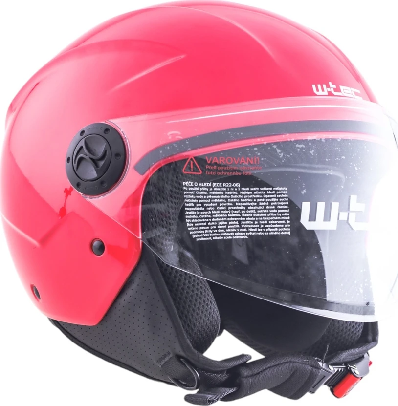 Atviro veido šalmas W-TEC Bareiro Amaranto