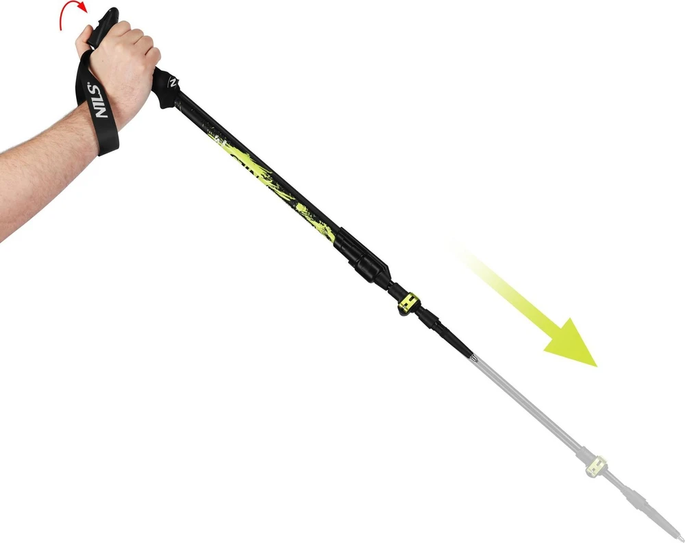 Nils Extreme Automatinės žygio lazdos TK8608 NILS