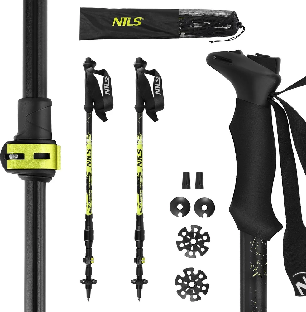 Nils Extreme Automatinės žygio lazdos TK8608 NILS