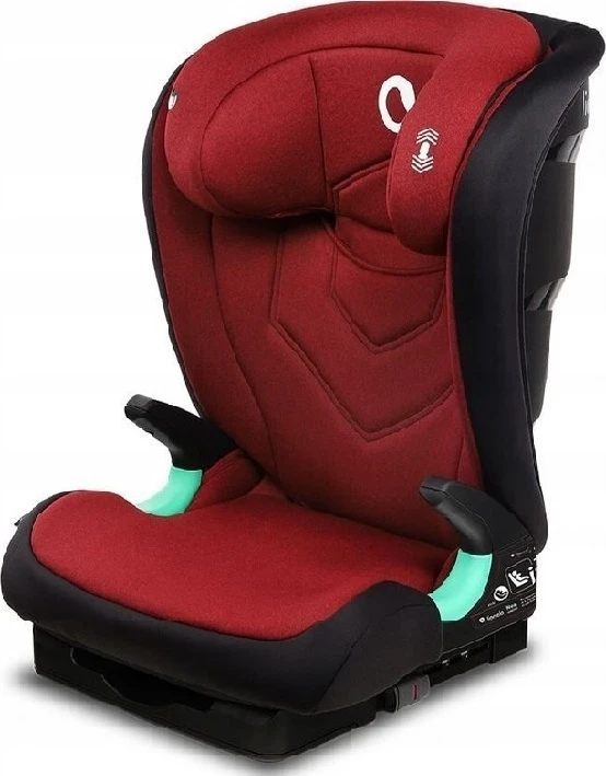 Automobilinė kėdutė Lionelo Neal Raudona Burgundy, 15-36kg