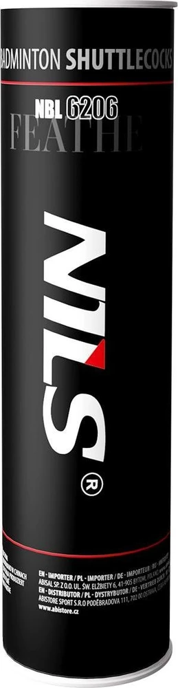 Nils Extreme Badmintono plunksniukai Nils NBL6206, 6 vnt.