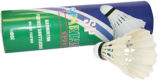 Badmintono plunksniukai Spartan Feather (6 vnt.)