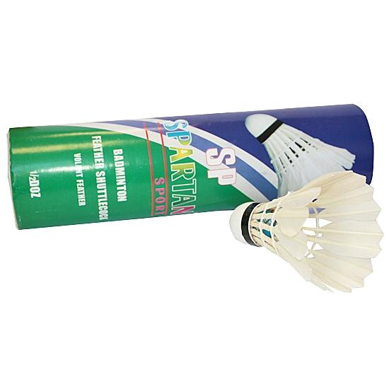 Badmintono plunksniukai Spartan Feather (6 vnt.)