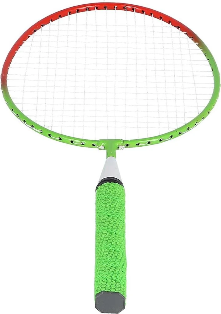 Badmintono rinkinys Nils NRZ051 Steel, 2 raketės, badmintono plunksniukai, kamuoliukai