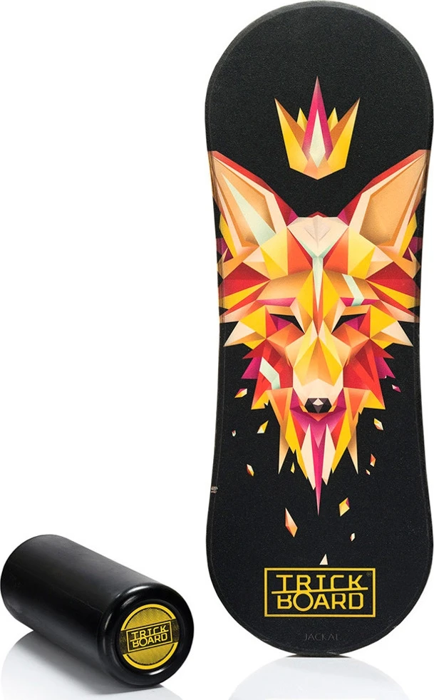 Balansinė lenta Trickboard Classic Jackal su juodu volu