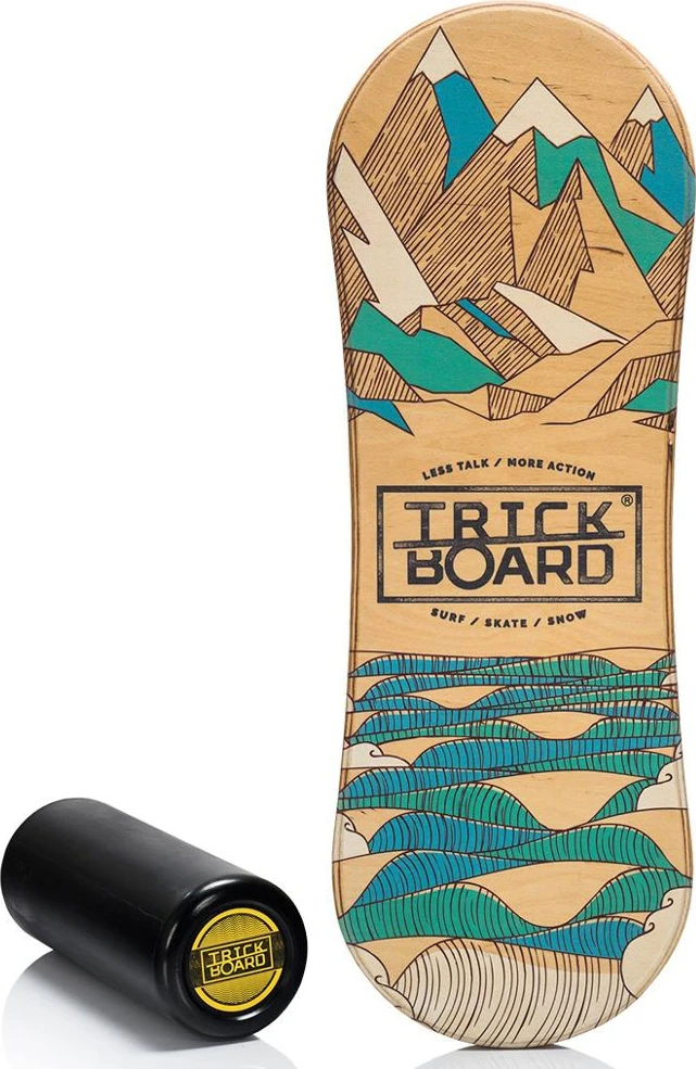 Balansinė lenta Trickboard Classic All Season su juodu volu