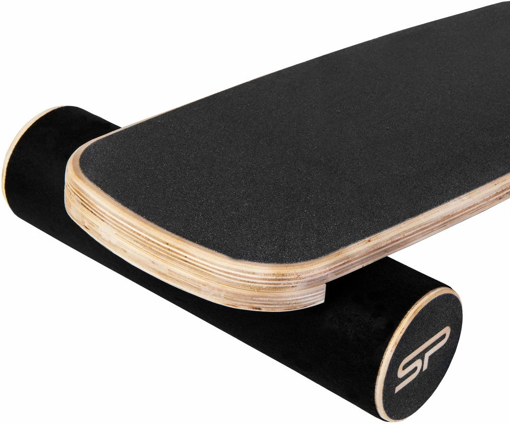Balansinė lenta Spokey TRICKBOARD, juoda/ruda