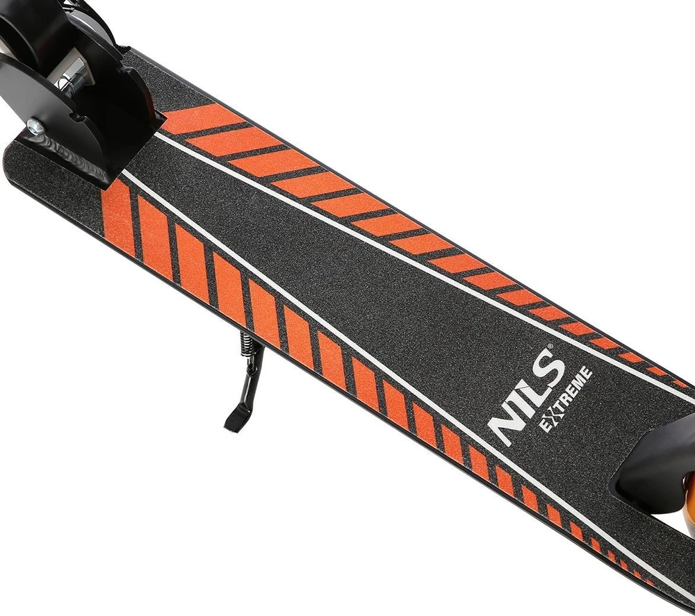 Baltai oranžinis paspirtukas HM0107 Nils Extreme