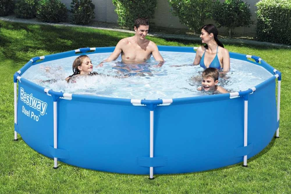 Karkasinis baseinas su siurbliu Bestway Steel Pro  56679 305x76cm