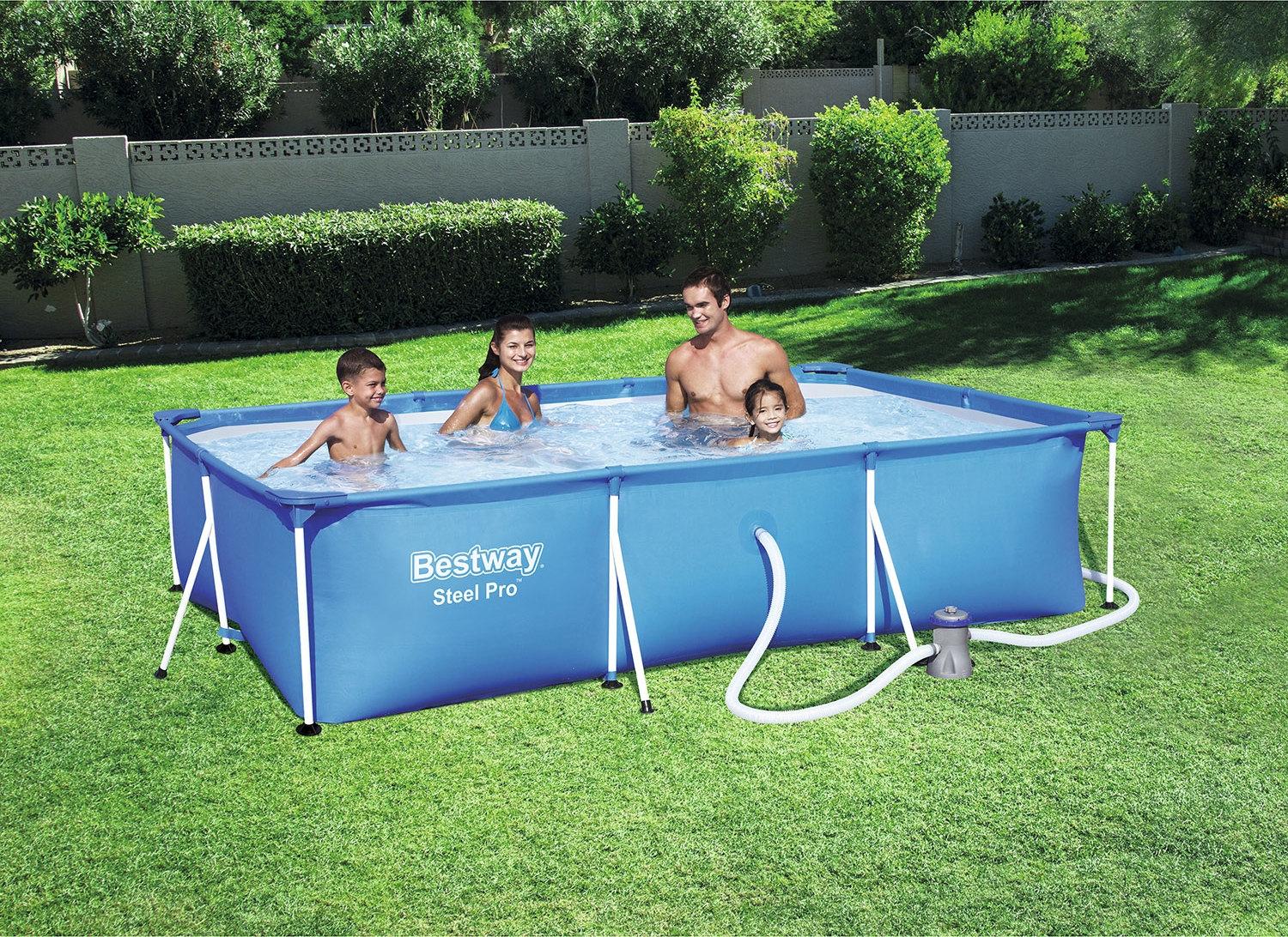 Baseinas su filtro pompa Bestway Steel Pro