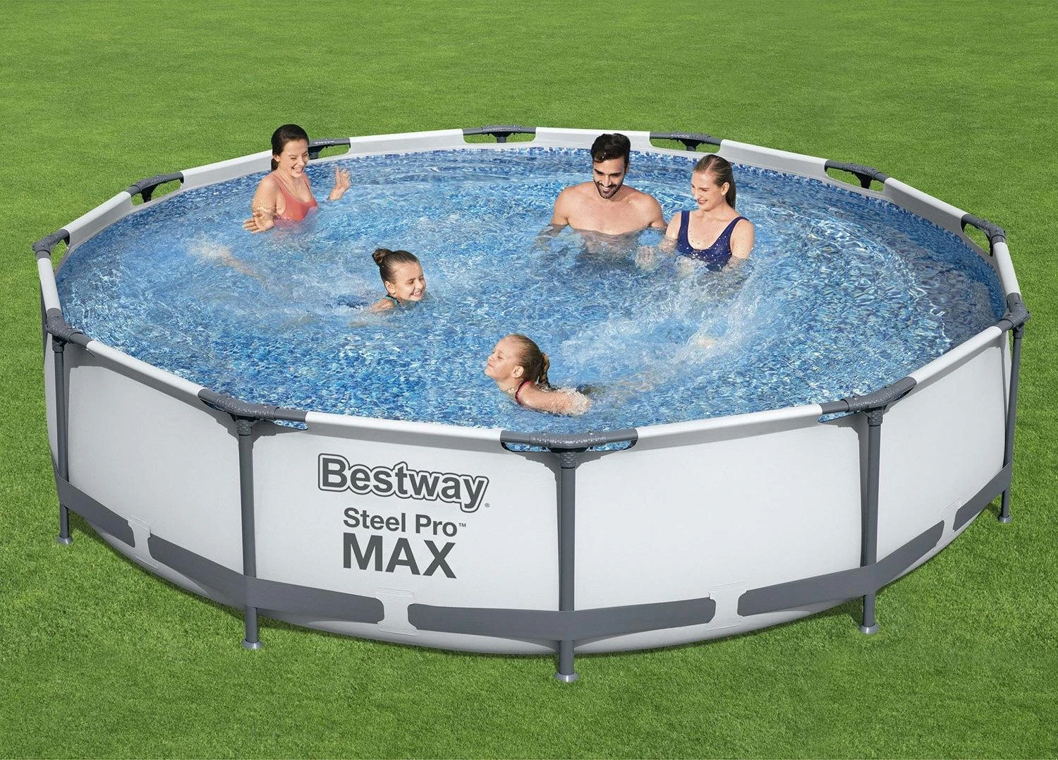 Baseinas su filtro pompa Bestway Steel Pro Max 3