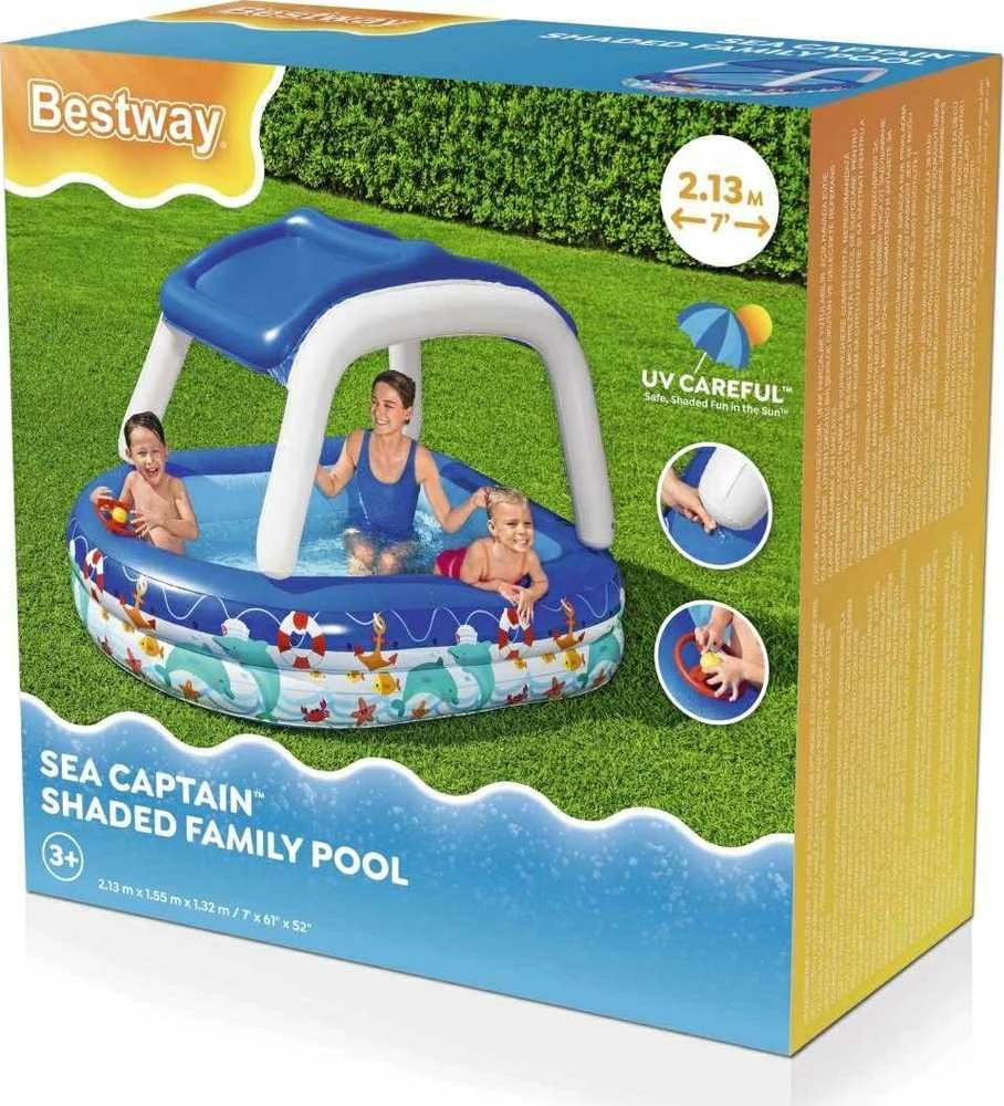 „Bestway“ baseinas su skydeliu, vairas, irklavimo baseinas