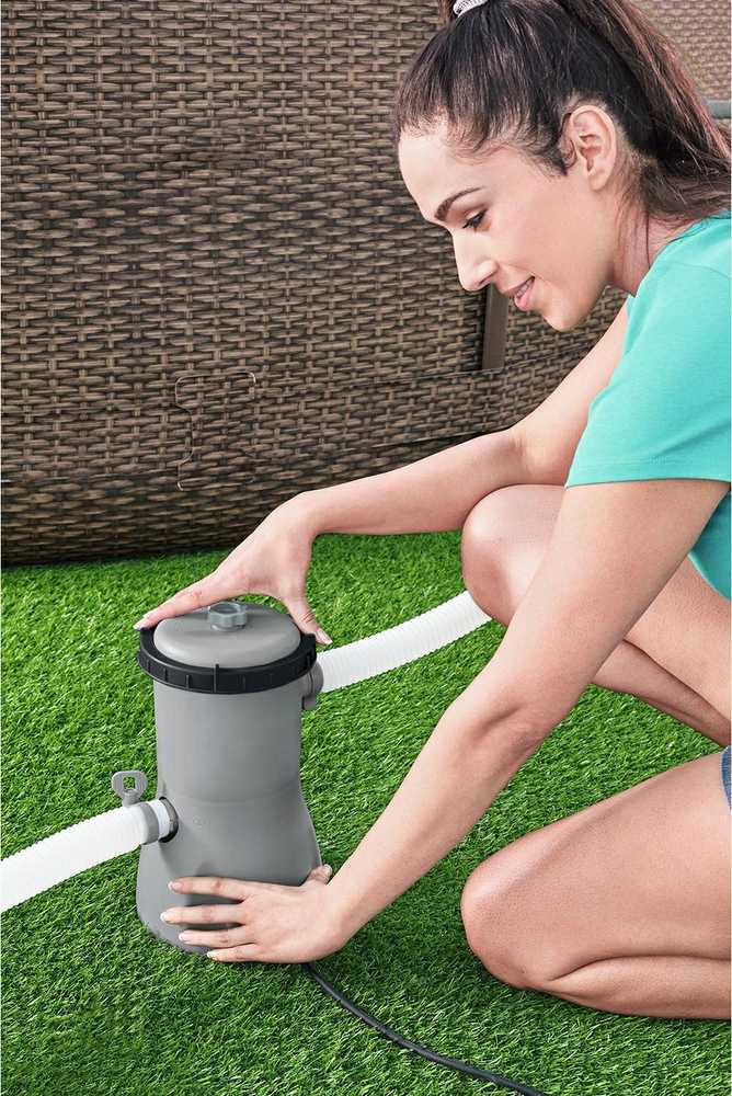 Bestway Flowclear Baseino siurblys su filtru, 3028 l/val.