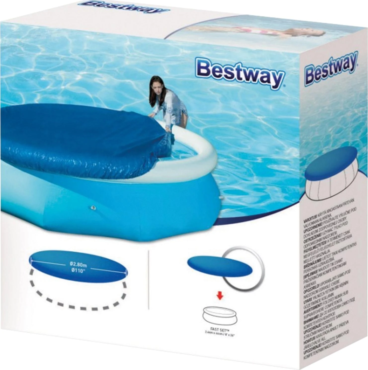 Baseino uždanga Bestway, 244cm