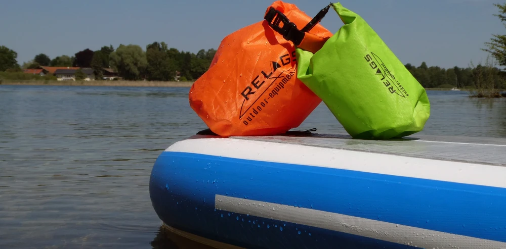 Neperšlampamas maišas BasicNature 210T 5L, oranžinis