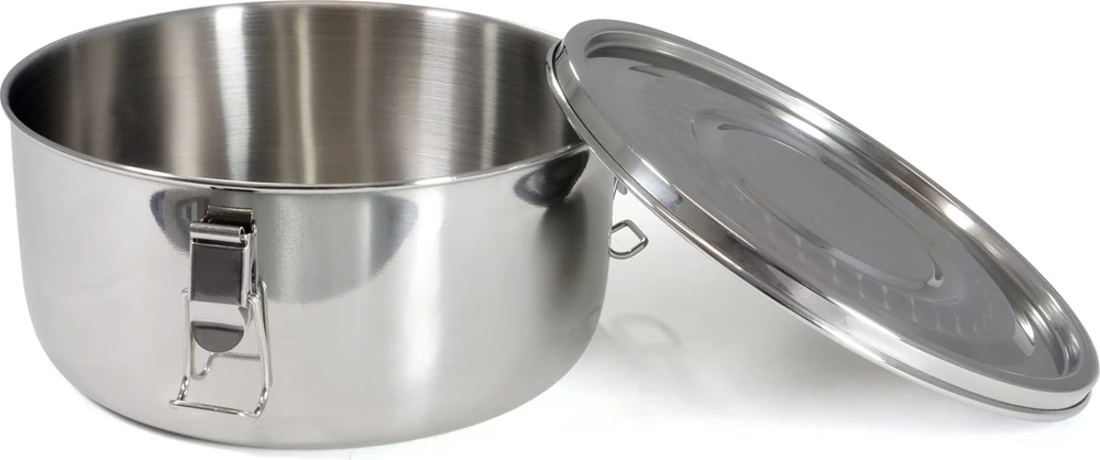 BasicNature Food Container', stainless steel