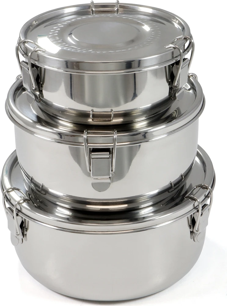 BasicNature Food Container', stainless steel
