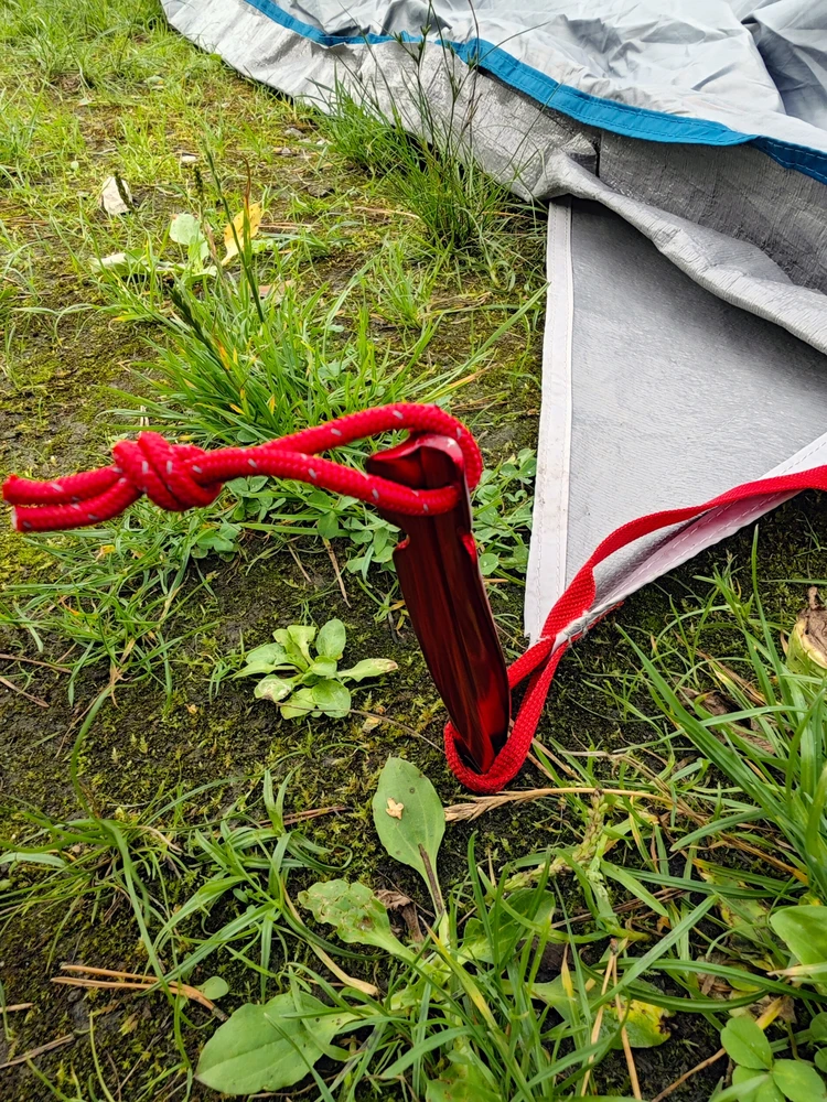 BasicNature palapinės kuoliukas „Y-Stake Spiral"