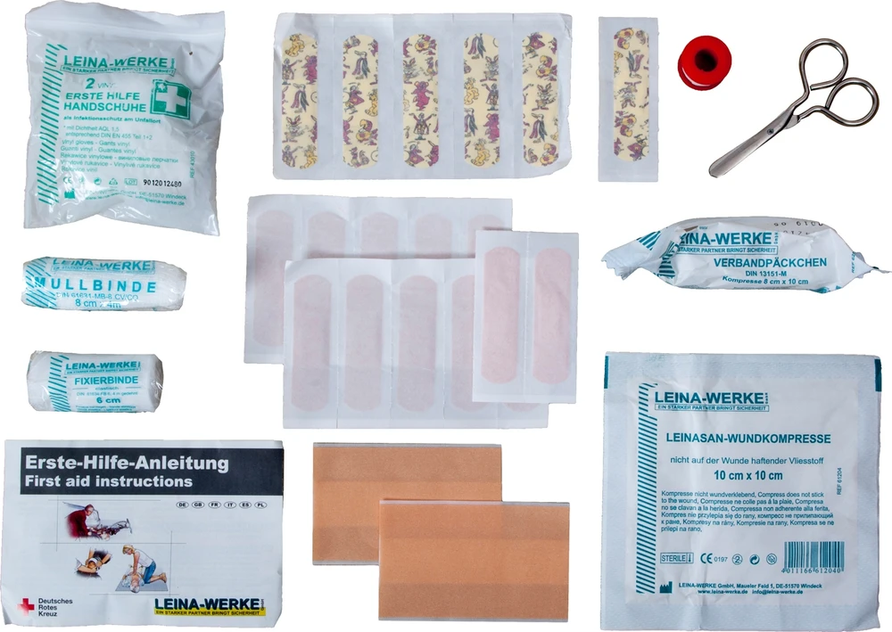 BasicNature pirmosios pagalbos rinkinys „Standard“