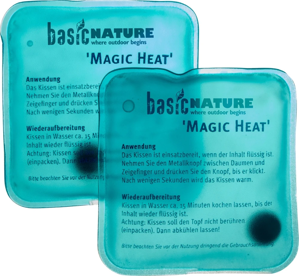BasicNature šildomasis paketėlis „Magic Heat“