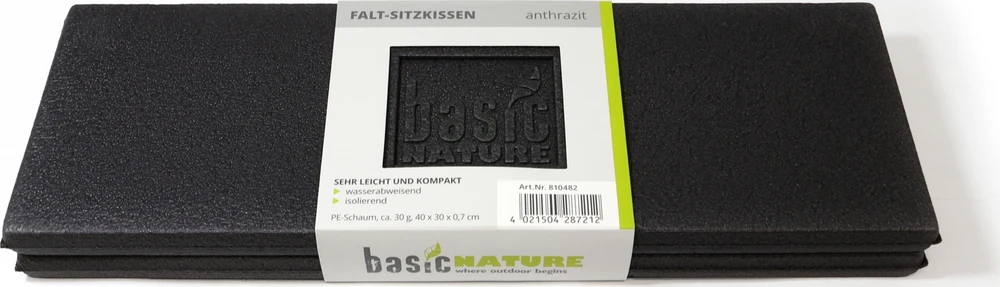 Sulankstoma sėdimoji pagalvėlė BasicNature „Recycling"