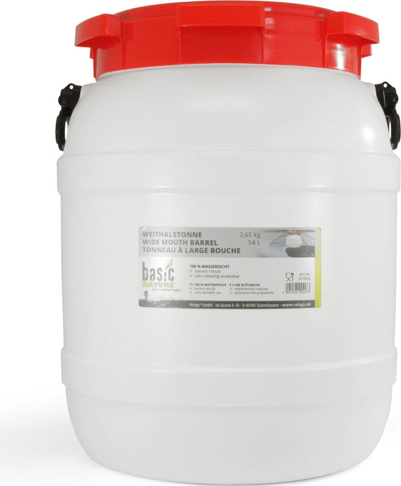 BasicNature Wide mouth barrel