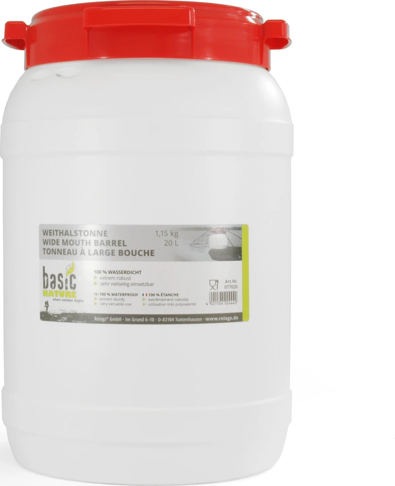 BasicNature Wide mouth barrel