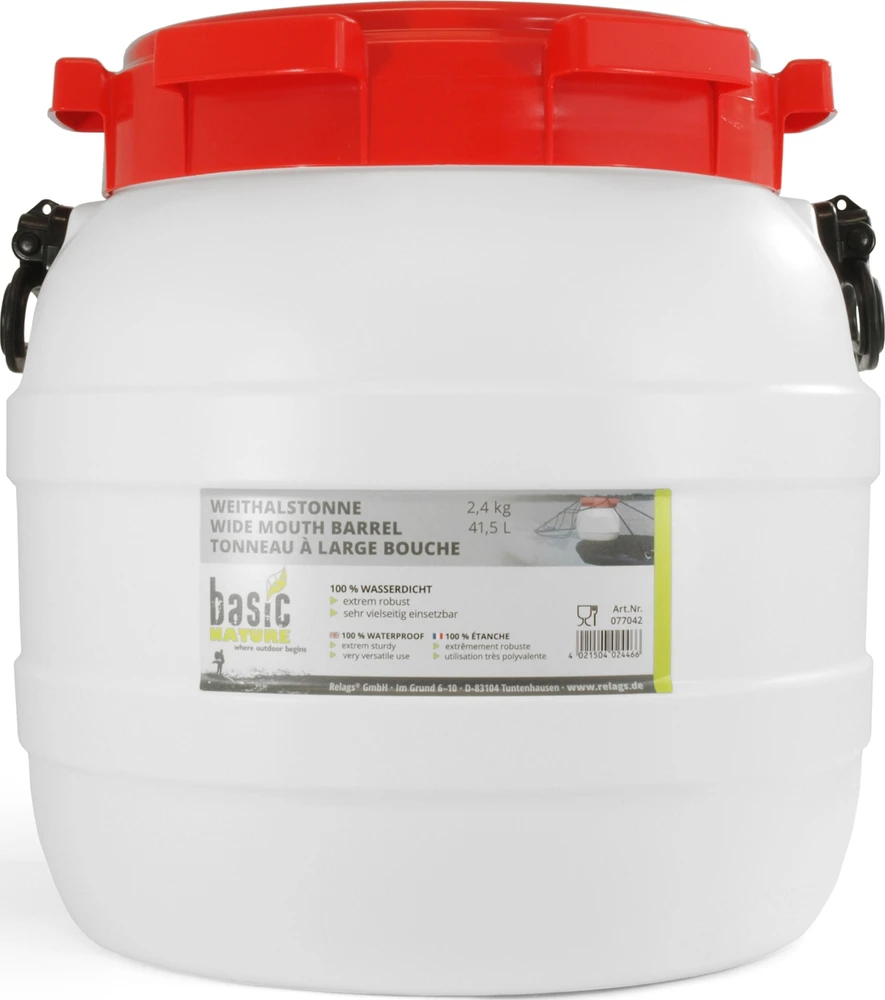 BasicNature Wide mouth barrel