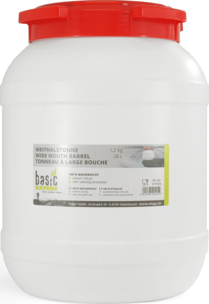 BasicNature Wide mouth barrel